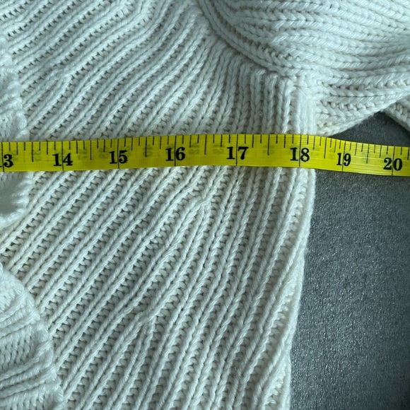 [1/S]Ted Baker Ivory Knit Open Cardigan NWOT - Picture 6 of 9